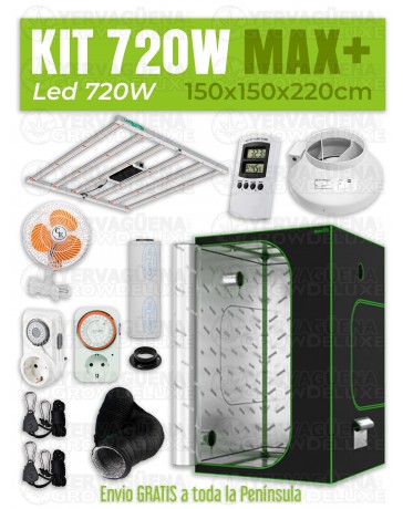 KIT ARMARIO 150X150X220 SISTEMA SPIDER KING 720W +