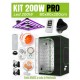 KIT ARMARIO 80X80X200 LED LUMATEK ATTIS 200W PRO 