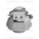 Extractor PK Control Temperatura 150 mm - 760 m3 -  PRIMA KLIMA