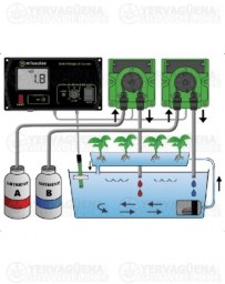 MC745 Controlador Dosificador Nutrientes A + B - Milwaukee