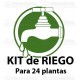 Kit de riego para 24 macetas