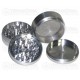 Grinder de aluminio con polen