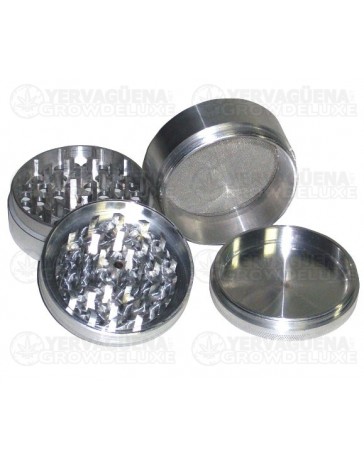 Grinder de aluminio con polen