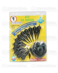 Kit de riego goteo ajustable Iriso