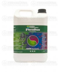 FloraDuo Grow GHE agua blanda