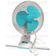 Ventilador Pinza oscilante blanco