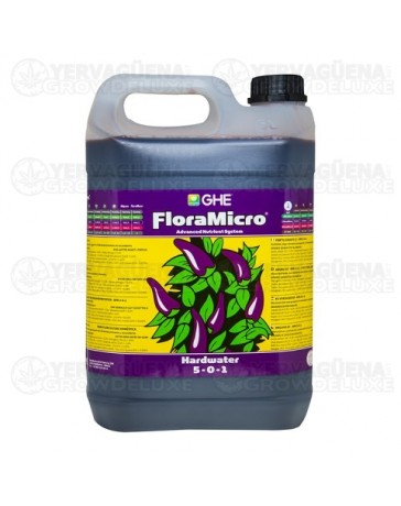 Flora Micro agua dura GHE garrafa 5 litros