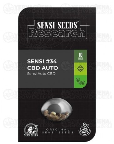 Sensi #34 Auto CBD Sensi Seeds Autofloreciente