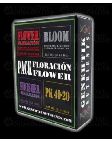 Pack abonos Floracion Genehtik