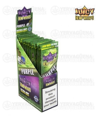 Juicy Hemp Wraps Purple 2 Unidades