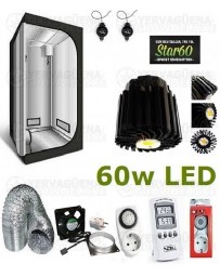 Kit Armario Completo 60x60x140 60w LED