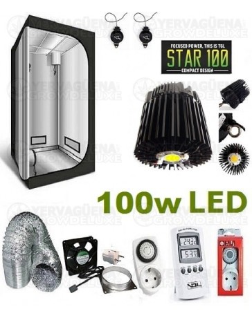 Kit Armario Completo 60x60x140 100w LED