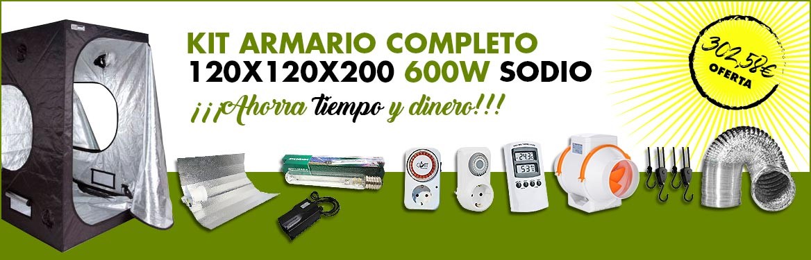 Kit Completo Dark Box 120 600W Sodio