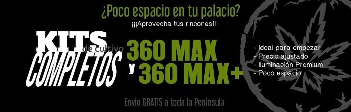 Kits de cultivo de interior 360w