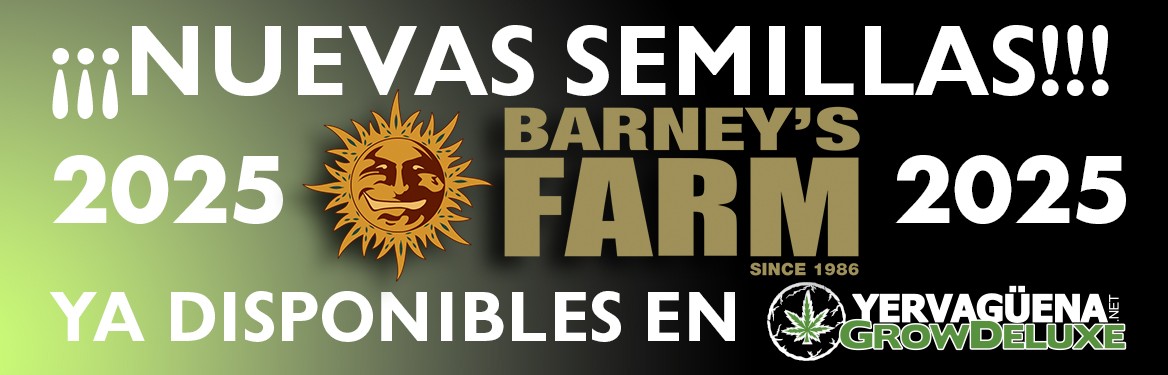 Novedades 2025 barneys Farm