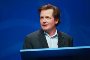 ORLANDO, FLORIDA – JANUARY 16, 2012: Actor Michael J. Fox deli