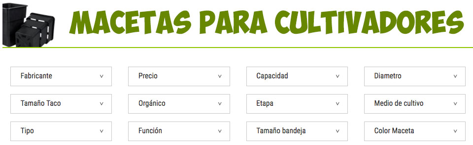 macetas cultivo marihuana
