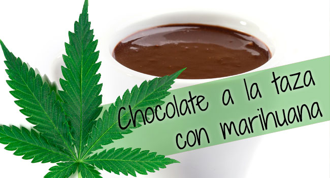 Chocolate a la taza con marihuana